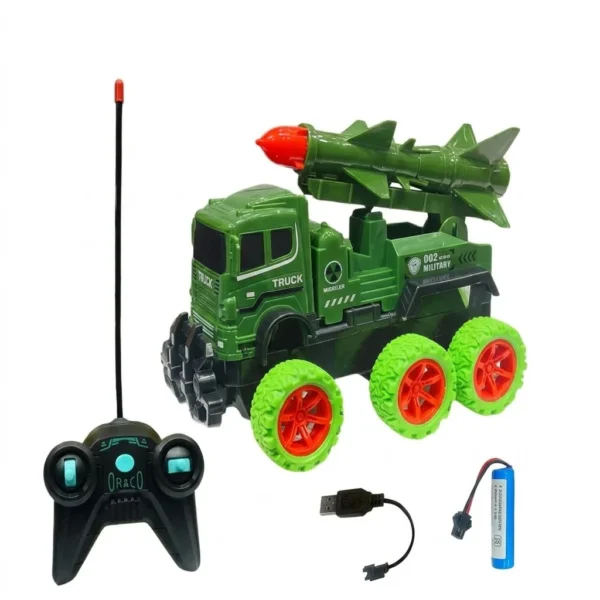 militory missile Truck 4528 Tokhelo- Military Missile Launcher Truck
