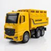 Remote Control Construction Dump Truck Set with Working Loader & Accessories Toykhelo-Remote Control Construction Dump Truck Set with Working Loader