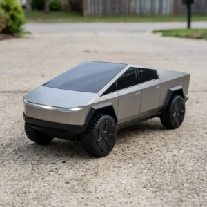 Toykhelo-Remote Control (RC) Pickup Truck modelled after the futuristic Tesla Cybertruck 5448