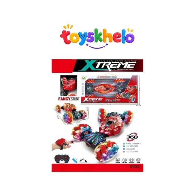 5825 Xtreme 4WD Gesture Control RC Stunt Car (Model TV5825)