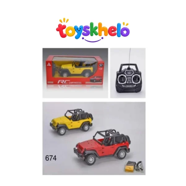 674 Remote Control Jeep Car 672