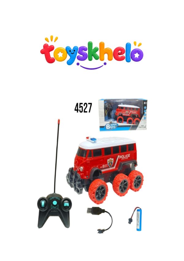 Remote Control Emergency Toy Truck 4527
